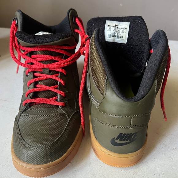 Nike Son of Force Winter Mid Dark Loden/Green/Gum - Picture 2 of 6